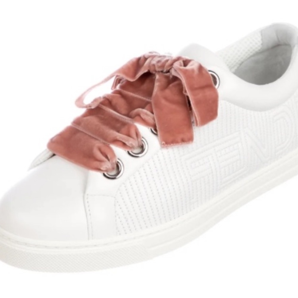 Fendi Bianco+ Bianco Napa Leather Sneaker